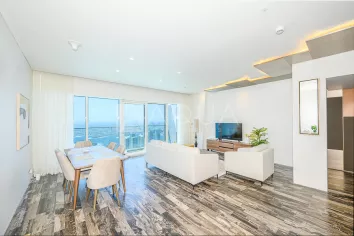 Full Palm View | High Floor | Furnished 