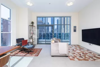 High floor | Furnished | Palm and Golf View   