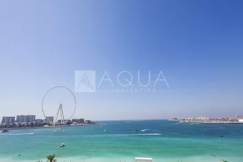 360° BLUEWATERS l SEA AND PALM VIEW | BEACH ACCESS